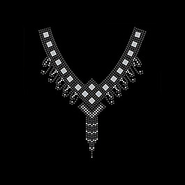 燙鉆 領(lǐng)邊 幾何 免費(fèi)素材