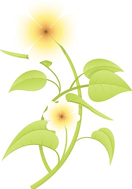 花枝向量