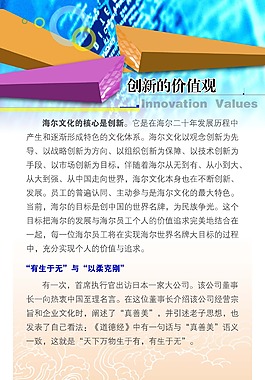 創(chuàng)新的價值觀