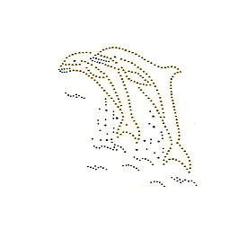 燙鉆 動(dòng)物 海洋動(dòng)物 海豚 免費(fèi)素材