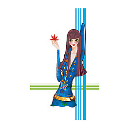 位圖 插畫 時(shí)尚插畫 人物插畫 人物 免費(fèi)素材