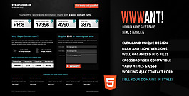 銷售HTML5模板