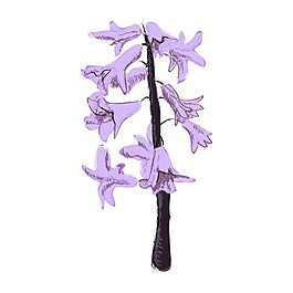 矢量圖 植物 寫(xiě)意花卉 花朵 百合 免費(fèi)素材
