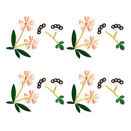 繡花 植物 植物花紋 花卉 免費(fèi)素材