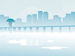 摘要雨季背景