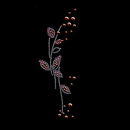 燙鉆 植物 植物花紋 花卉 免費(fèi)素材