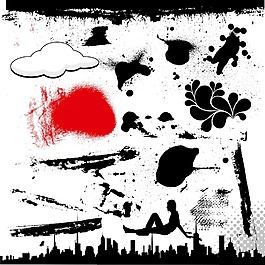 垃圾的城市設(shè)計(jì)向量