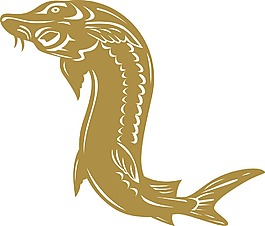 鱘魚復古