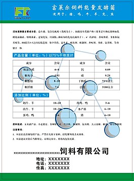 飼料成分分析宣傳彩頁