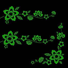 簡(jiǎn)單的藤蔓花紋