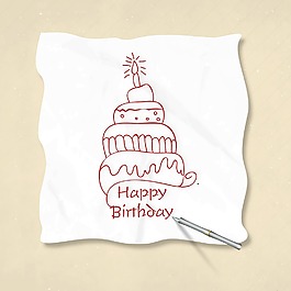 為慶祝生日賀卡或背景