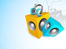 摘要背景音樂揚聲器