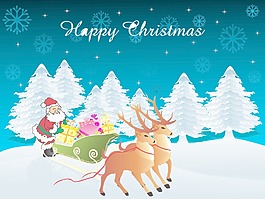 矢量圣誕節壁紙