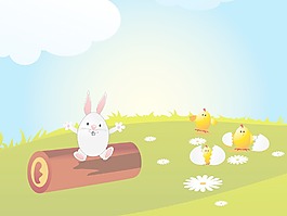 復(fù)活節(jié)的背景與美麗的概念