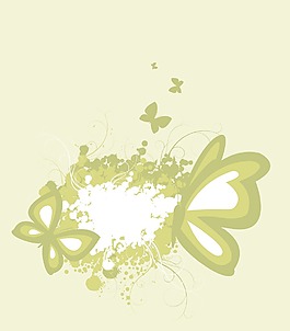 一个蹩脚的花卉框架抽象