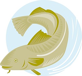 大西洋鱈魚的復(fù)古