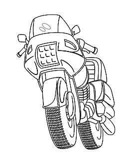 復古的拉伸運動自行車