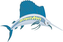 旗魚魚跳復(fù)古