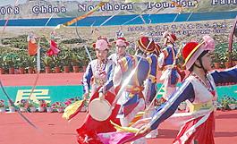 民族特色 舞蹈 象帽舞 朝鮮族舞蹈 民族文化 民族藝術圖片
