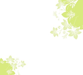 一個(gè)抽象的背景與花