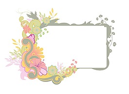 機架與花的摘要說明