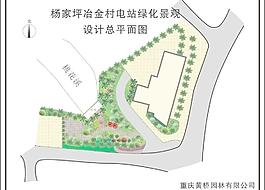 電站綠化規化圖