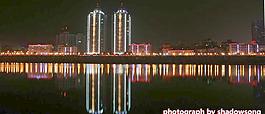 綿陽夜景 溫度計