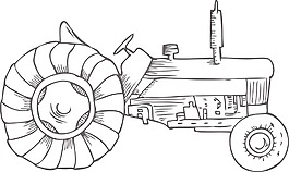 矢量拖拉機