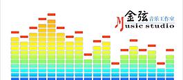 音樂背景墻圖片