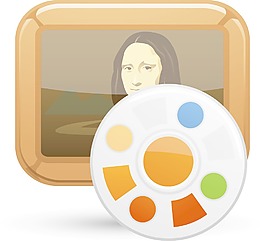 Mona麗莎Lite藝術(shù)圖標(biāo)調(diào)色板