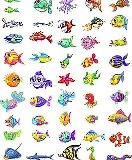 卡通魚(yú)圖片