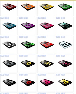 iPod播放器圖標下載