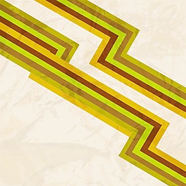 蹩腳的懷舊背景和豐富多彩的抽象的線