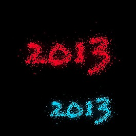 2013圓點字體