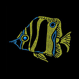 燙鉆 海洋動物 魚 免費素材