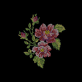 燙鉆 植物 花朵 免費(fèi)素材