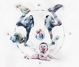 位圖 插畫 時尚插畫 插畫師 Dmitriy 免費素材