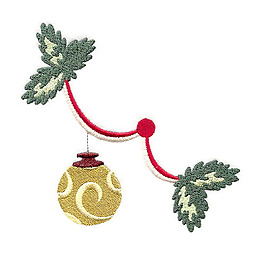 繡花 節(jié)日元素 圣誕節(jié) 免費素材