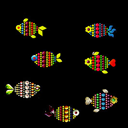 燙鉆 動物 海洋生物 魚 免費素材