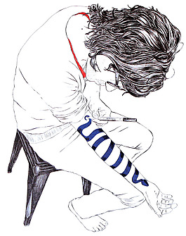 位圖 插畫(huà) 時(shí)尚插畫(huà) 插畫(huà)師 Carine 免費(fèi)素材