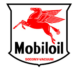 Mobiloil logo設(shè)計(jì)欣賞 Mobiloil汽車logo圖下載標(biāo)志設(shè)計(jì)欣賞