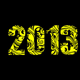 2013花紋字體