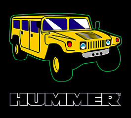 Hummer logo設(shè)計(jì)欣賞 Hummer矢量名車標(biāo)志下載標(biāo)志設(shè)計(jì)欣賞