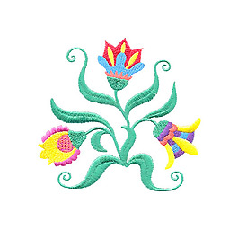 繡花 植物 花朵 免費(fèi)素材