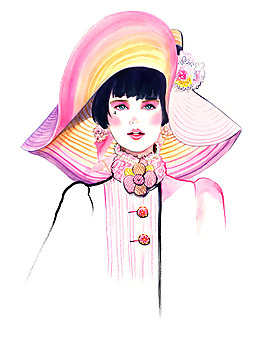 位圖 插畫 時尚插畫 人物插畫 時尚時尚插畫 免費素材
