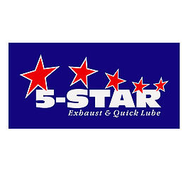5-Star_Exhaust__and__Quick_Lube logo設(shè)計(jì)欣賞 5-Star_Exhaust__and__Quick_Lube汽車(chē)標(biāo)志大全下載標(biāo)志設(shè)計(jì)欣賞