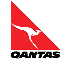 Qantas logo設(shè)計(jì)欣賞 Qantas民航業(yè)LOGO下載標(biāo)志設(shè)計(jì)欣賞