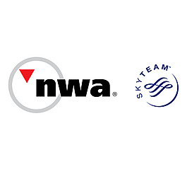 NWA(1) logo設(shè)計(jì)欣賞 NWA(1)民航業(yè)LOGO下載標(biāo)志設(shè)計(jì)欣賞