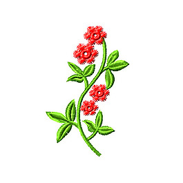 繡花 植物 花朵 免費素材