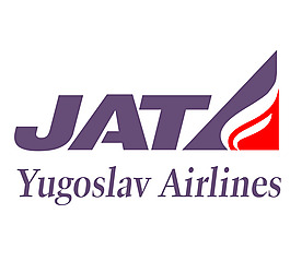 JAT_Yugoslav_Airlines logo設計欣賞 JAT_Yugoslav_Airlines民航業(yè)標志下載標志設計欣賞